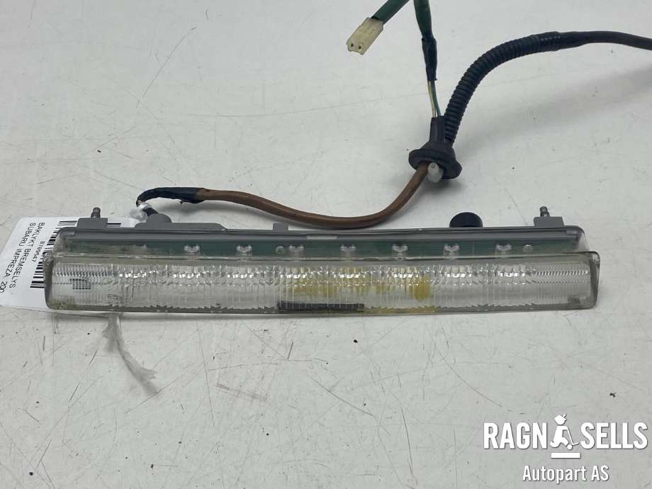 Baklykt bremselys bakrute til Subaru Impreza, 2008-2012 (Type III)  (84751FG001)