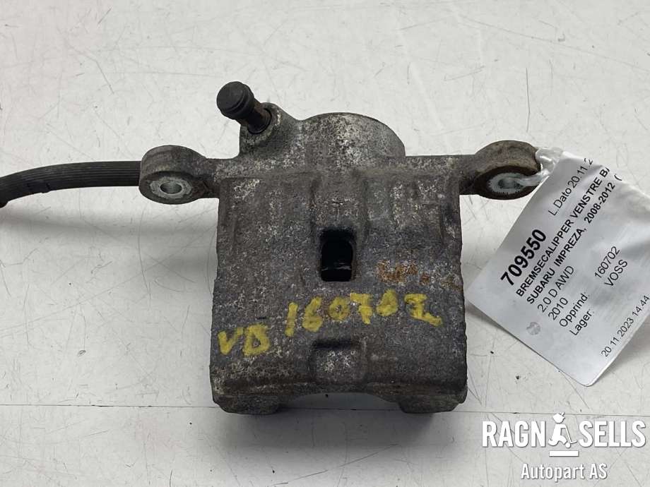 Bremsecaliper venstre bak til Subaru Impreza, 2008-2012 (Type III)  (26692FG010)