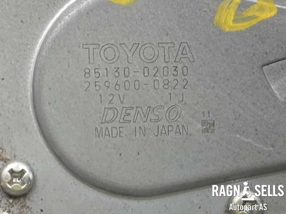 Viskermotor bakrute til Toyota Auris 2007-2010 (Type I, Fase 1)  (8513002030|)