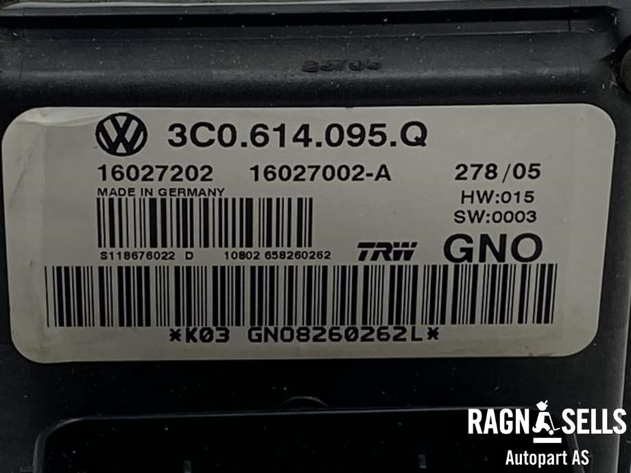 ABS sentral til VW Passat 2005-2010 (B6) (B6) (3C0 614 109 A|)