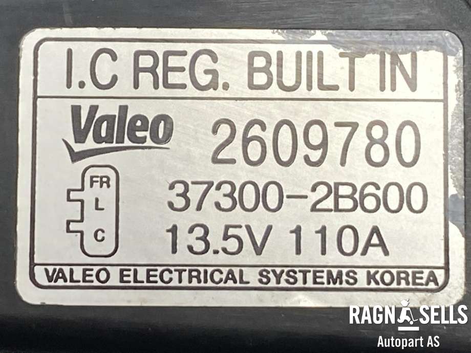 Dynamo til Hyundai Ix35 2010-2015  (37300-2B600|)