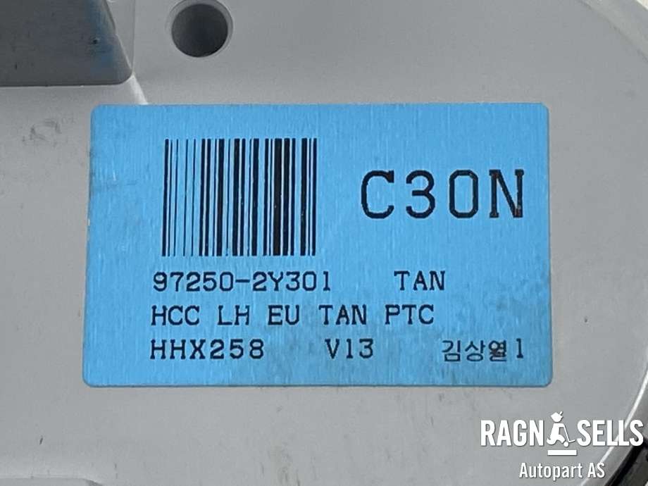 Varmeapparat betjening til Hyundai Ix35 2010-2015  (972502Y301|)