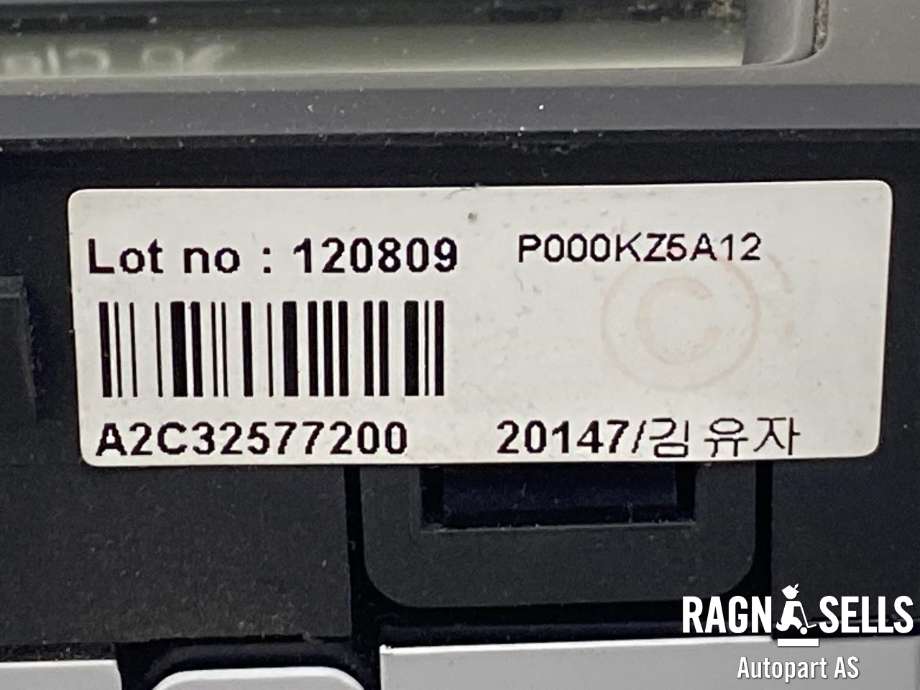 Varmeapparat betjening til Hyundai Ix35 2010-2015  (972502Y301|)