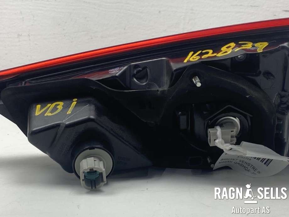 Baklykt venstre indre til Nissan Qashqai 2014-2021 (Type II)  (265554EA5E|)