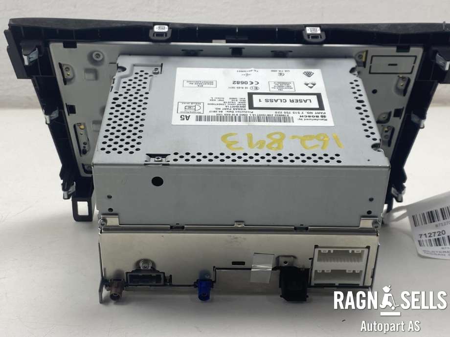 Bilstereo til Nissan Qashqai 2014-2021 (Type II) (BOSCH|259154ET1A|7 513 750 220|LCN2K70B00|TNJ216)