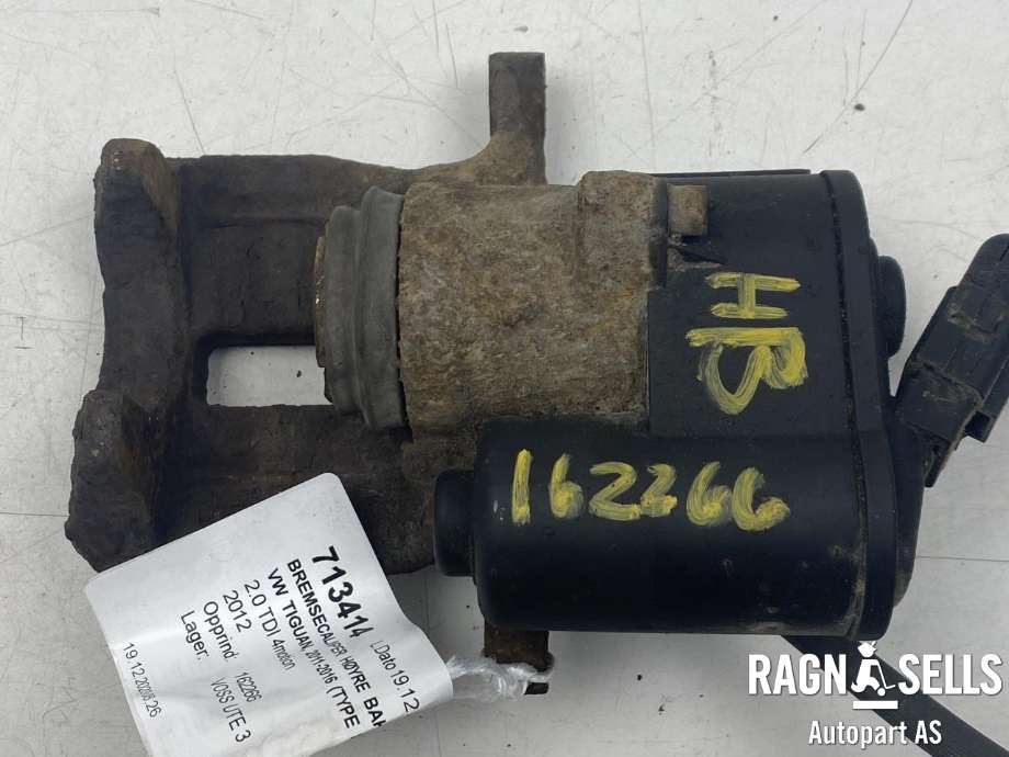 Bremsecaliper høyre bak, elektrisk til VW Tiguan 2011-2016 (Type I, Fase 2)  (5N0 615 404|)