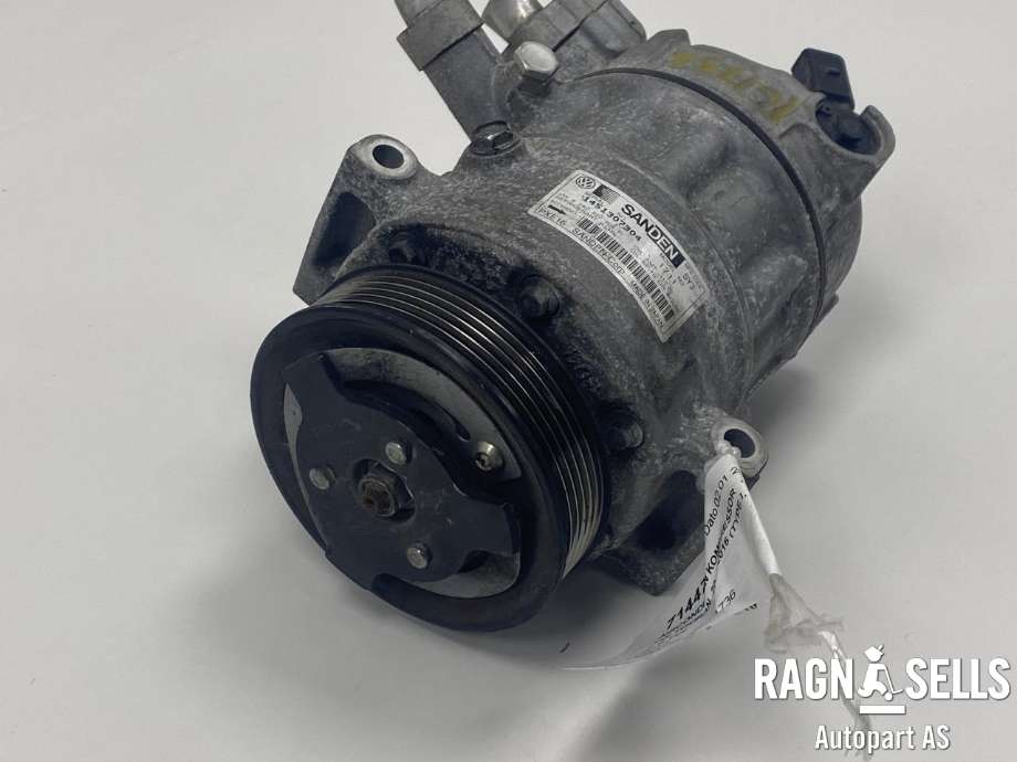 Aircondition kompressor til VW Touran 2010-2015 (Type I, Fase 3)  (SANDEN|1K0 820 808 F|1K0 820 808 FX|)