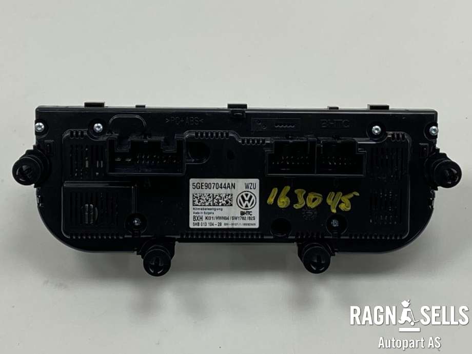 Varmeapparat betjening til VW e-Golf 2017-2020 (Fase 2)  (5GE 907 044 AN|)