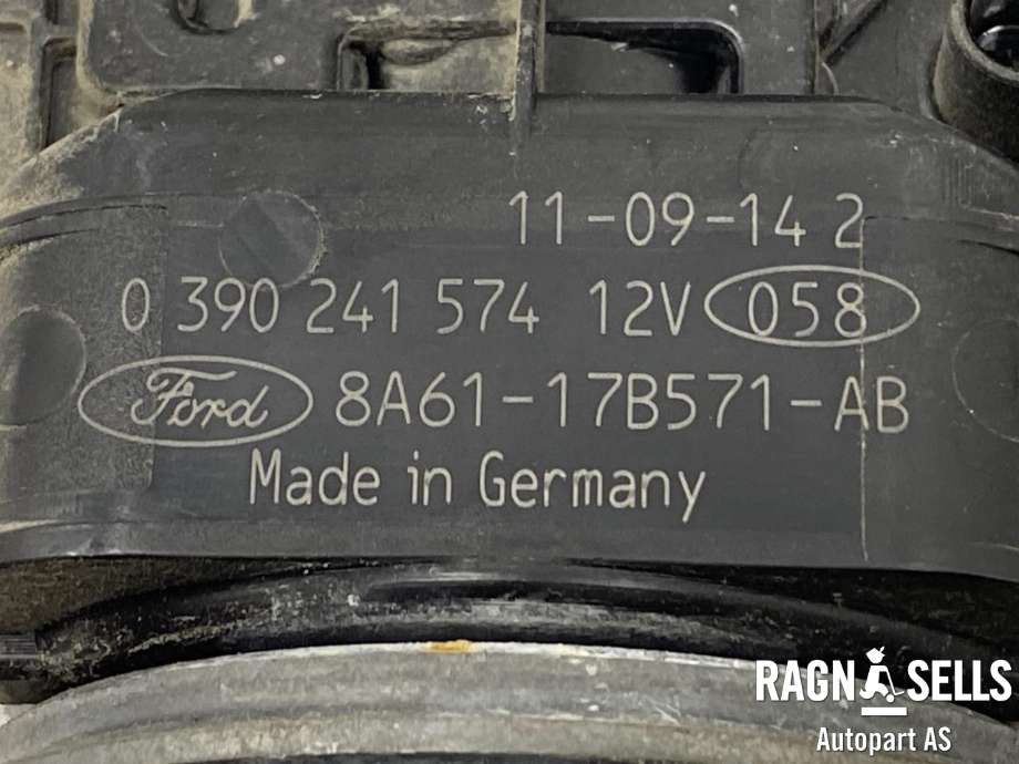 Viskermotor frontrute komplett m/overføring til Ford Fiesta 2008-2012 (Type VI, Fase 1)  (8A61-17K484-AG|8A61-17500-AF|17537411698869||0390241574|3397021490|8A61-17B571-AB)