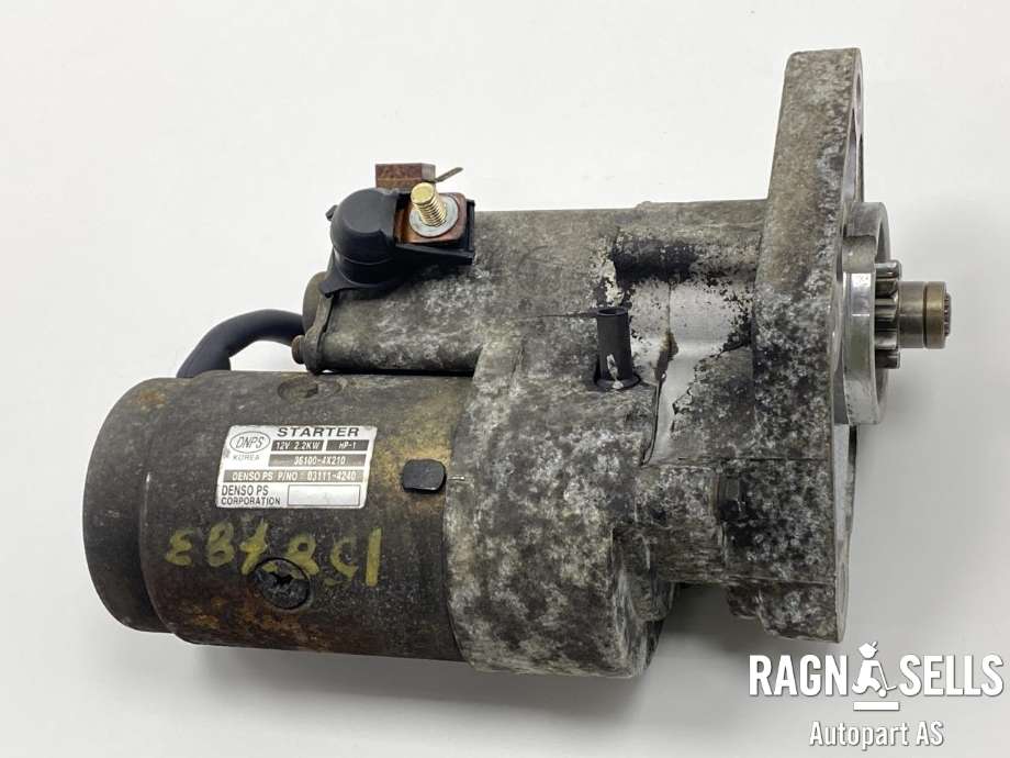 Starter diesel til Hyundai Terracan, 2002-2007  (DENSO|361004X210)
