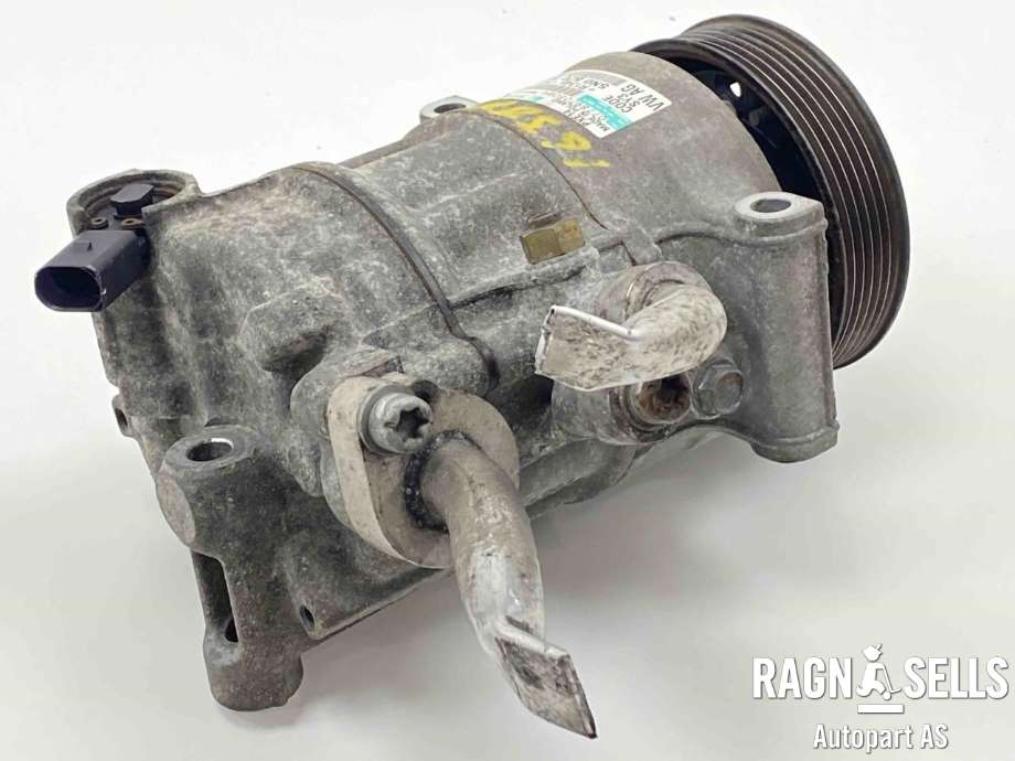 Aircondition kompressor til VW Caddy 2010-2015 (Type III, Fase 2)  (SANDEN|5N0820803C|5K0 820 803|5K0 820 803 L)