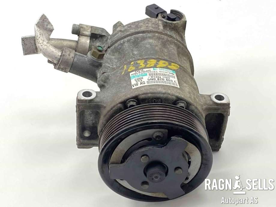 Aircondition kompressor til VW Caddy 2010-2015 (Type III, Fase 2)  (SANDEN|5N0820803C|5K0 820 803|5K0 820 803 L)