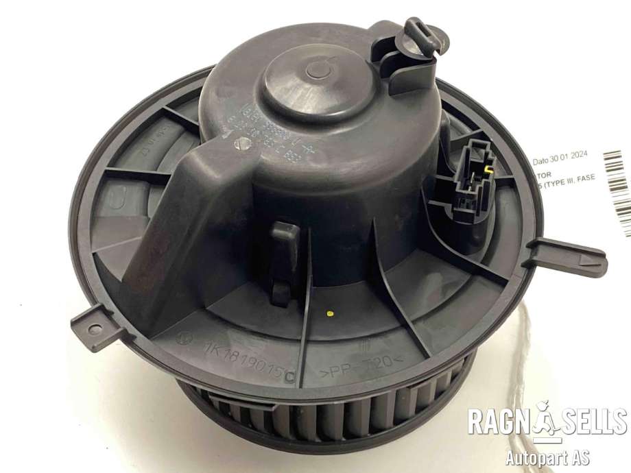 Varmeapparat motor til VW Caddy 2010-2015 (Type III, Fase 2)  (VALEO|1K1 819 015 E|1K1 819 015 F|)