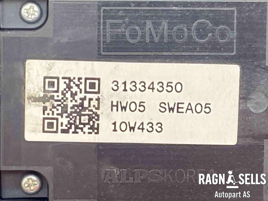 Bryter ruteheis førerdørspanel til Volvo S40 2008-2012 (Type II, Fase 2)  (ALPS|31334350|)