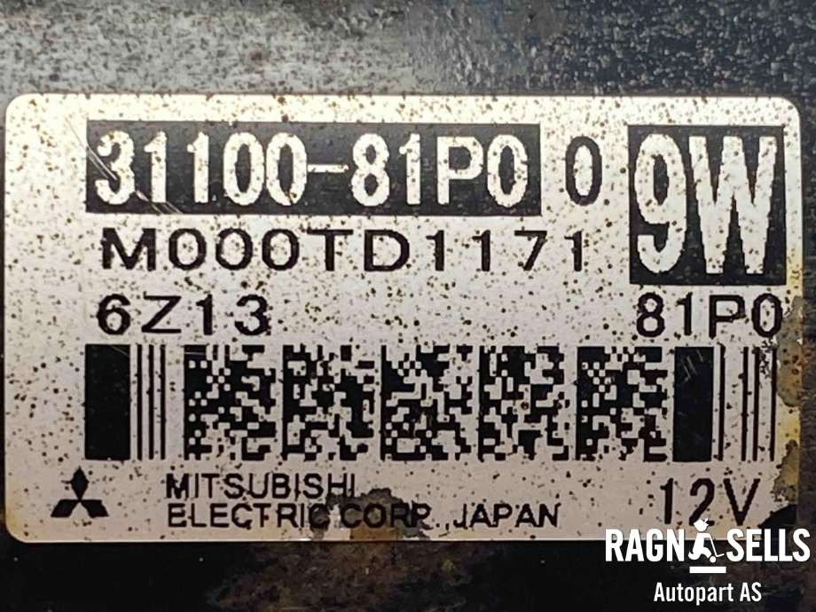 Starter til Suzuki Ignis 2016-->> (Type II)  (3110081P0|M000TD1171|)