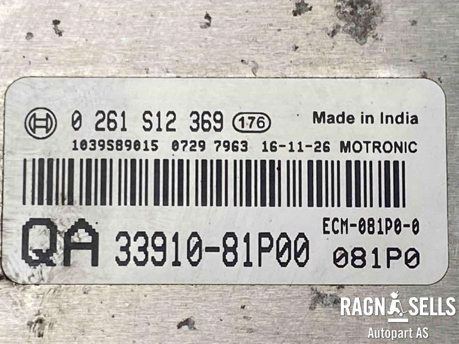 Styreenhet motor til Suzuki Ignis 2016-->> (Type II)  (0261S12369|3391081P00|)