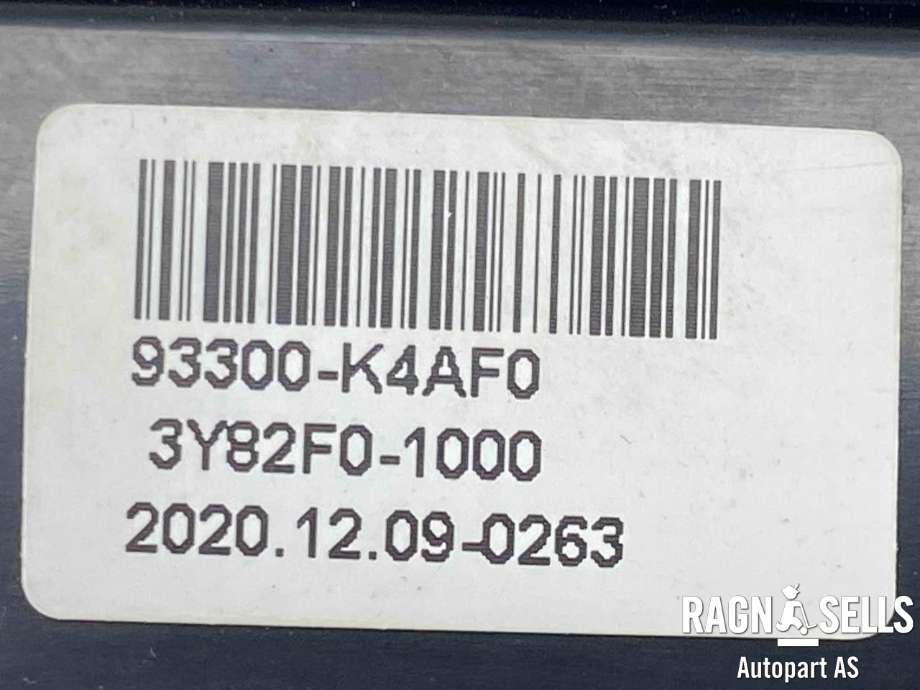 Bryter setevarme til Hyundai Kona 2021-2023 (Type I, Fase 2)  (93300K4AF0|3Y82F01000|)