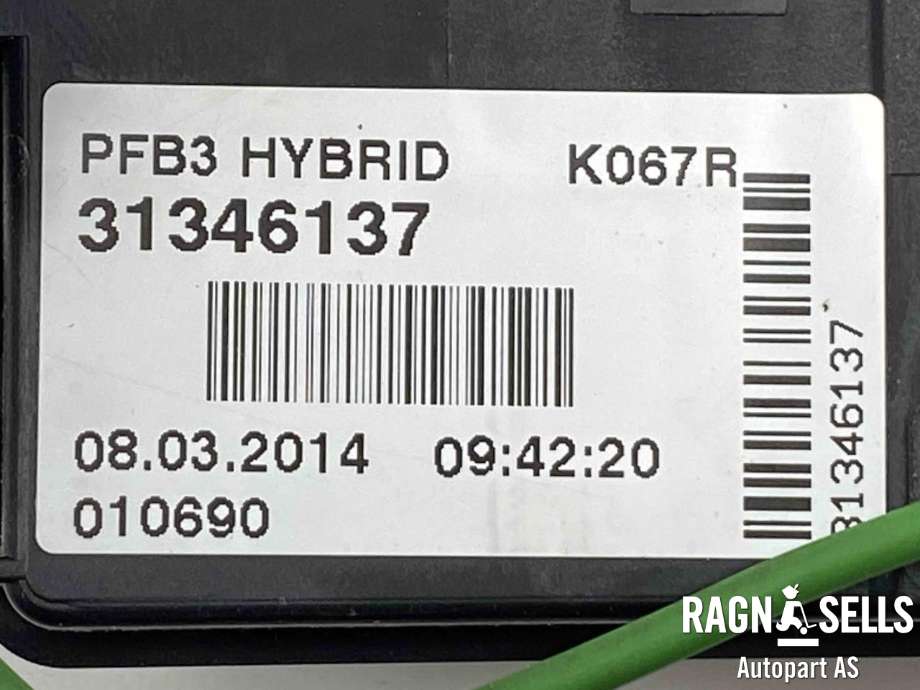 Sikringsboks til Volvo V60/V60 CC 2013-2018 (Type I, Fase 2) (31346137|)