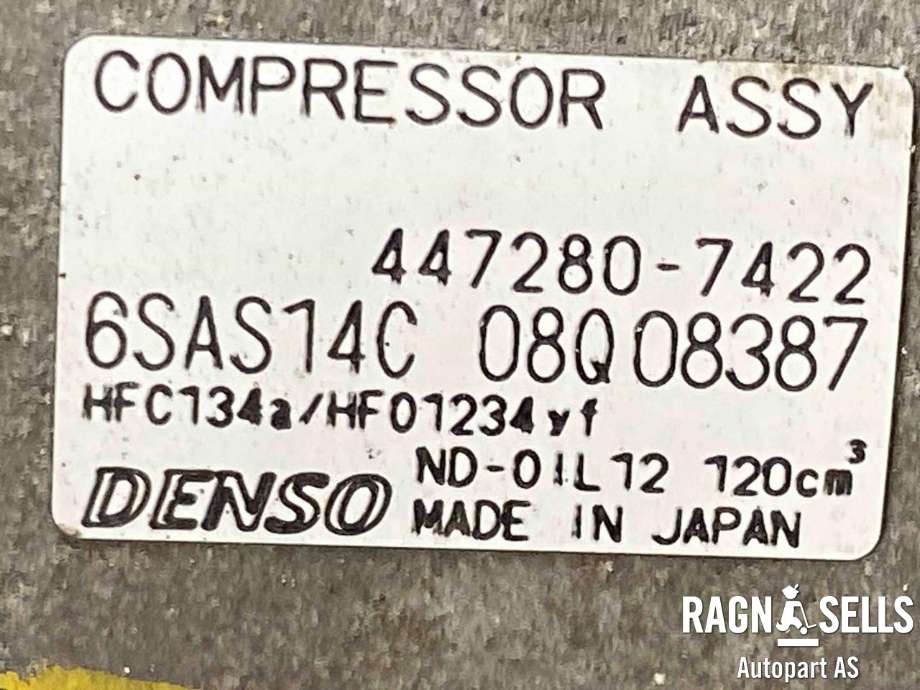 Aircondition kompressor til Mercedes CLA 2013-2019 (C117) (C117) (A 003 830 44 60|A 000 830 35 02|)