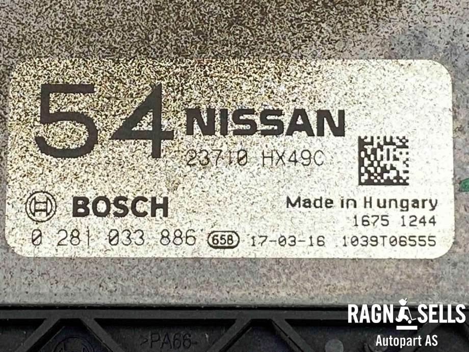 Styreenhet motor til Nissan Qashqai 2014-2021 (Type II)  (23710HX49A|23710HX49C|0 281 033 886)