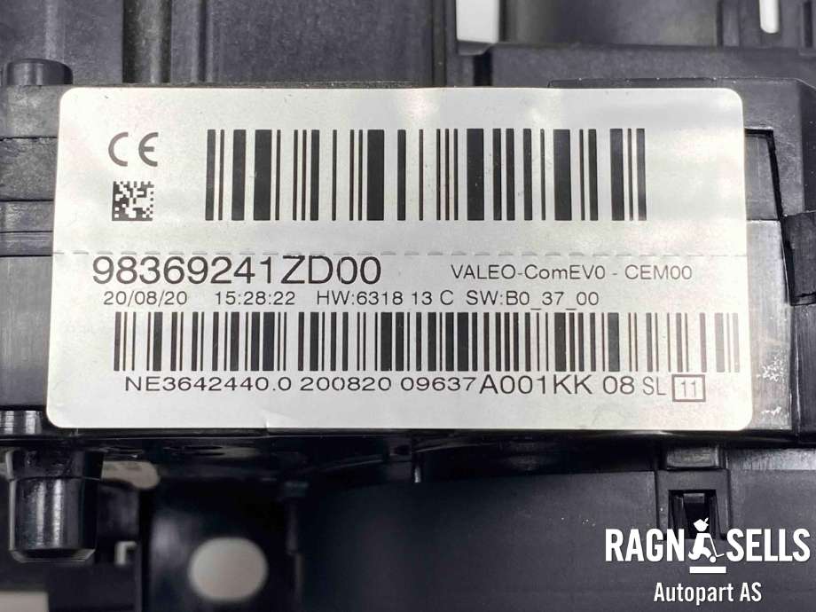 Bryter combi til Peugeot e-2008 2019-->> (98 255 383 ZD|)