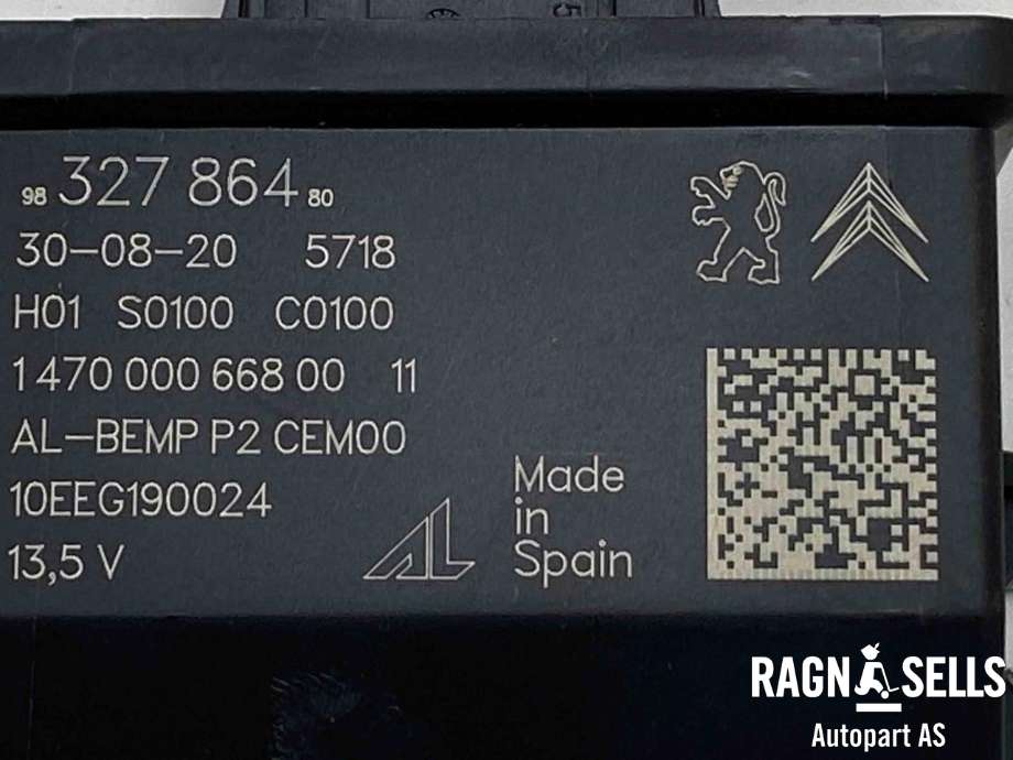 Styreenhet diverse til Peugeot e-2008 2019-->>  (N/A|9832786480|1 470 000 668 0011)