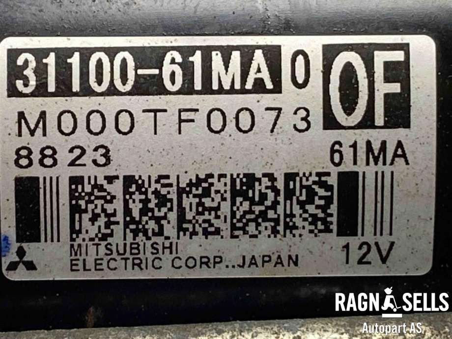 Starter til Suzuki Vitara 2015-->> (Type IV)  (3110061MA|)