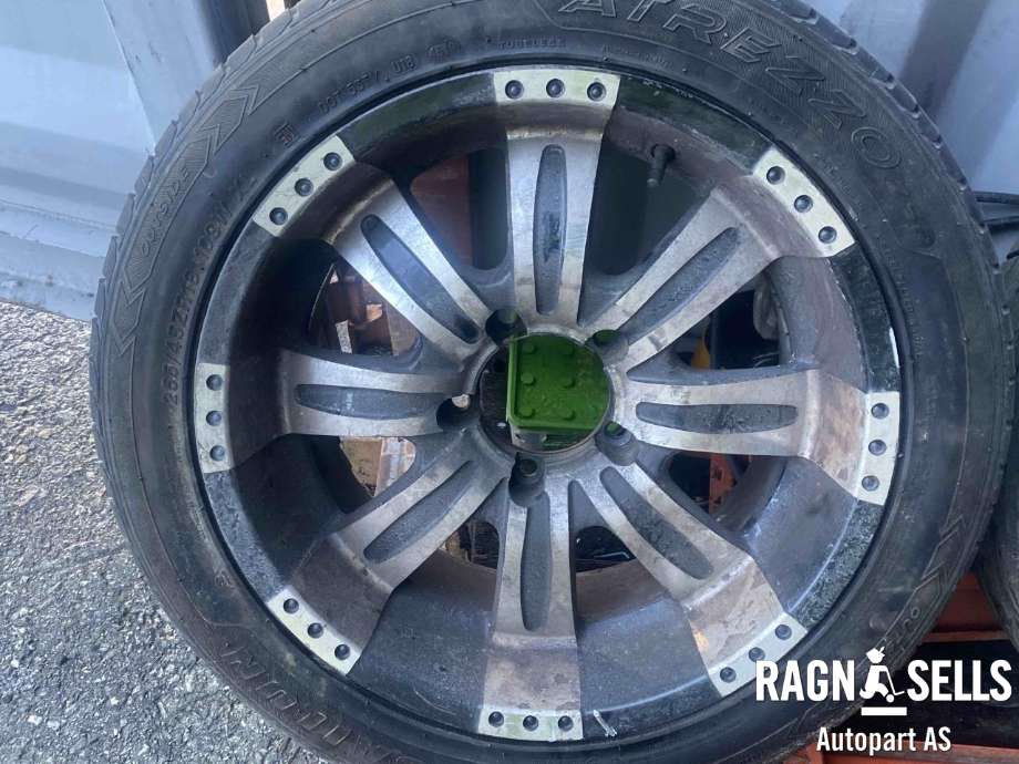 Hjulsett aluminium sommer til Suzuki Grand Vitara, XL-7 2001-2007  (|255 X45 ZR 18)