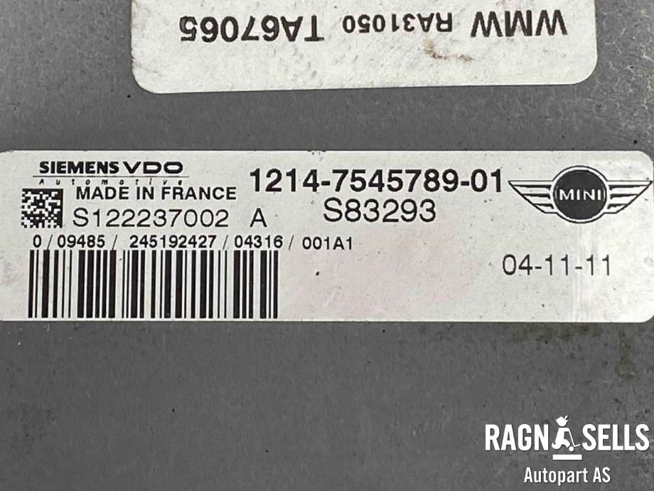 Styreenhet motor til Mini One/Cooper 2001-2007 (R50-53) (R50-53) (12 14 7 557 395|7545802|12147545789)