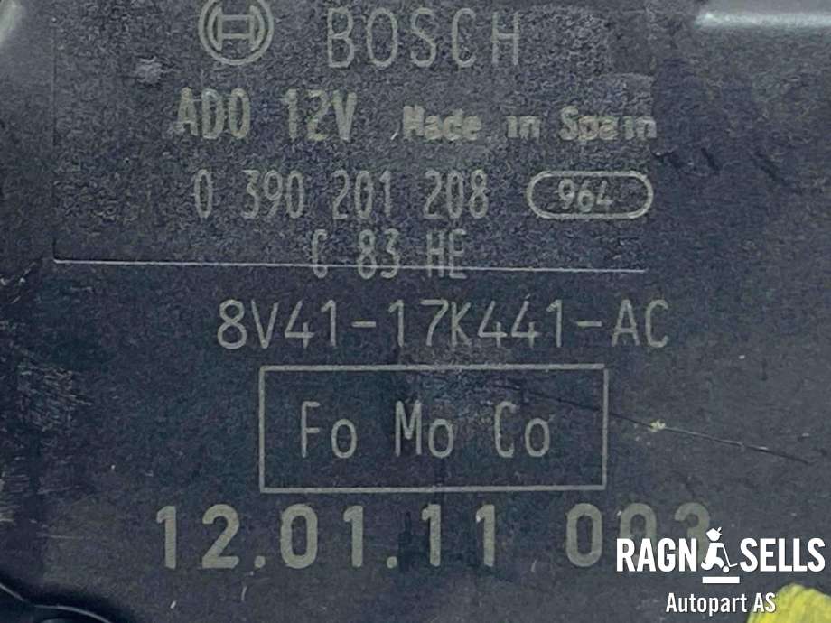 Viskermotor bakrute til Ford Kuga 2008-2012 (Type I)  (BOSCH|8V4117K441AC|1695472|)