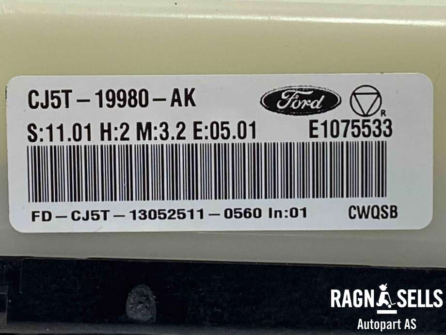 Varmeapparat betjening til Ford Focus 2011-2014 (Type III, Fase 1) (CJ5T-19980-AP|CJ5T-19980-AK|2119412)