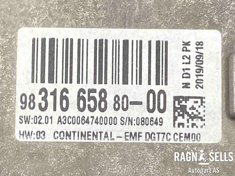 Bilstereo navigasjon skjerm til Opel Vivaro C 2020-->>  (9831665880|)