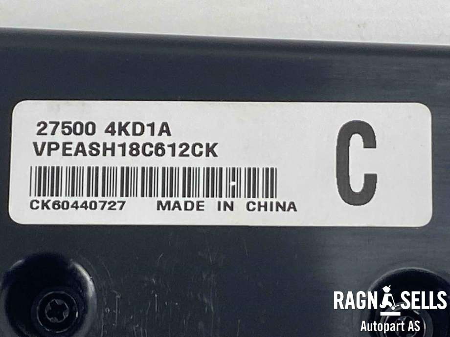 Varmeapparat betjening til Nissan Navara 2016-->> (D23) (D23) (275004KD1A|)