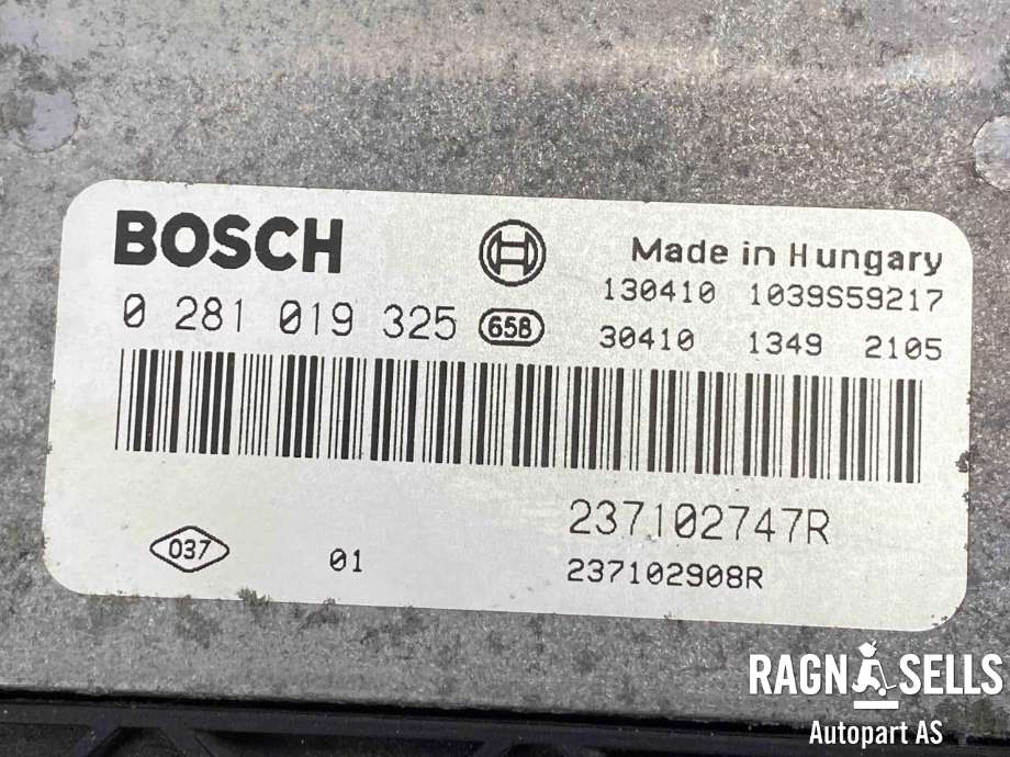 Styreenhet motor til Mercedes Citan 2012-2021 (W415) (W415) (BOSCH|0281019325|237102747R|)