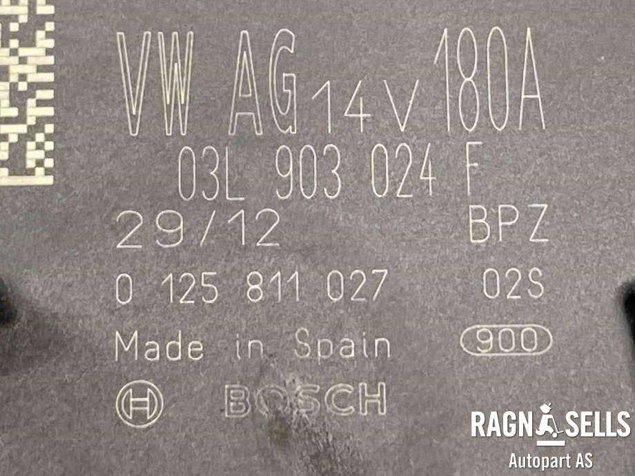 Dynamo diesel til VW Passat 2011-2015 (B7) (B7) (03L 903 023 B|03L 903 024 F|03L 903 023 BX)