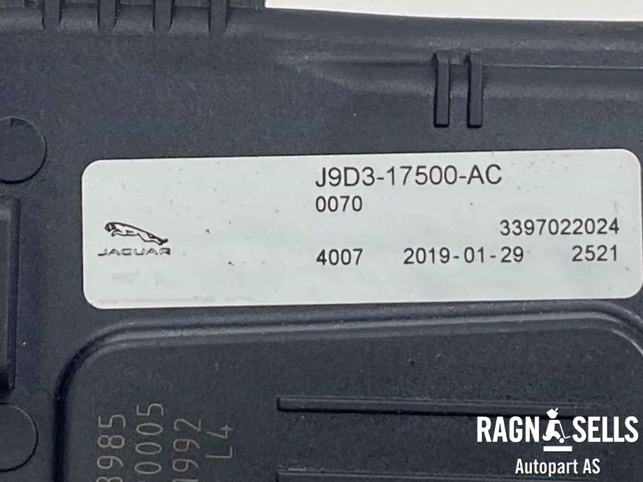 Viskermotor frontrute komplett m/overføring til Jaguar I-PACE 2018-->>  (T4K2142|T4K18355|)