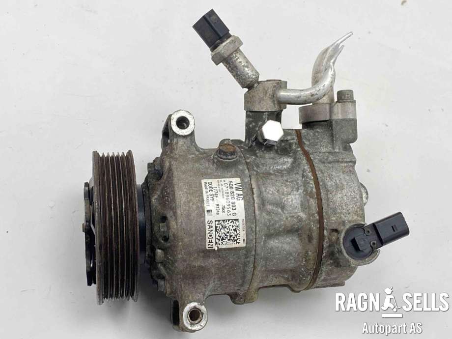 Aircondition kompressor til VW Caddy 2015-2020 (Type III, Fase 3)  (SANDEN|5Q0820803G|5Q0 820 803 F|5Q0 820 803 K)