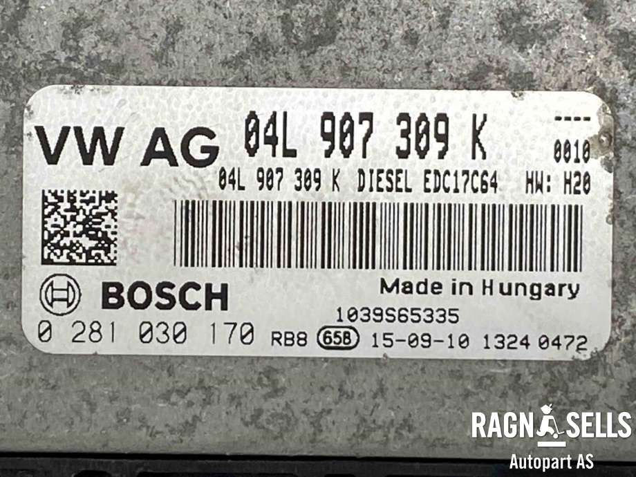 Styreenhet motor til VW Caddy 2015-2020 (Type III, Fase 3)  (BOSCH|04L907309K|)