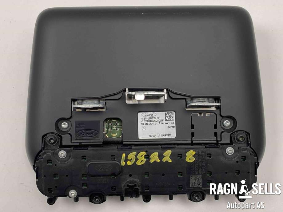 Bilstereo navigasjon skjerm til Ford Fiesta 2017-->> (Type VII)  (H1BT-18B955-FF||2303604)