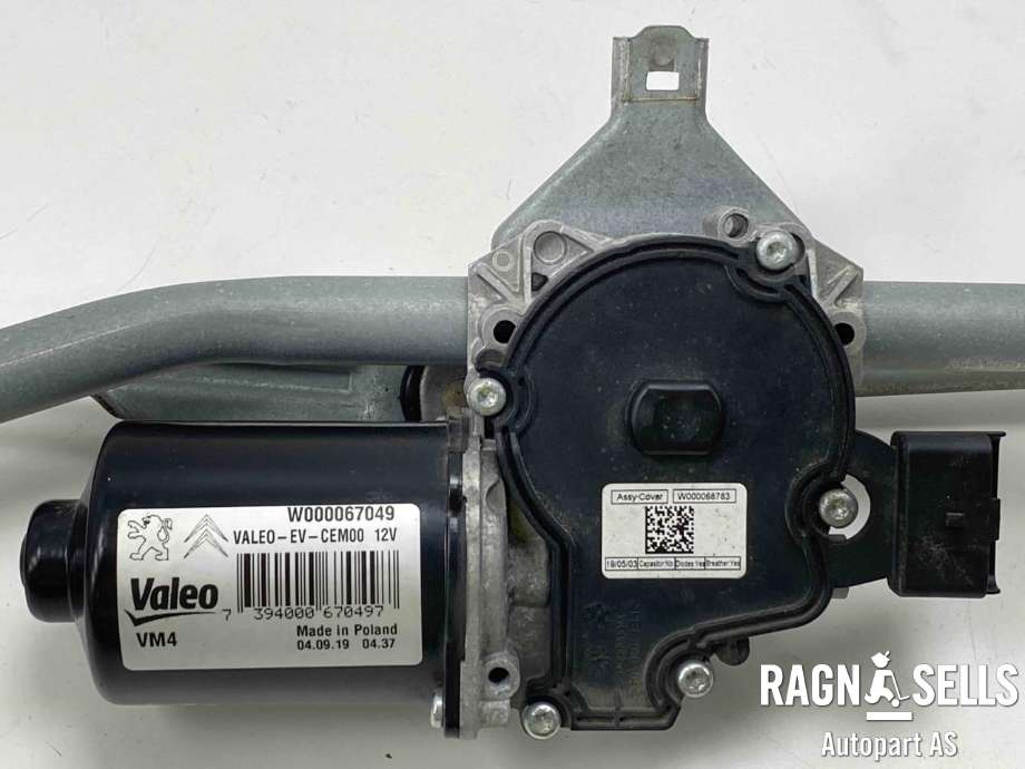 Viskermotor frontrute komplett m/overføring til Opel Vivaro C 2020-->>  (VALEO|W000067049|)