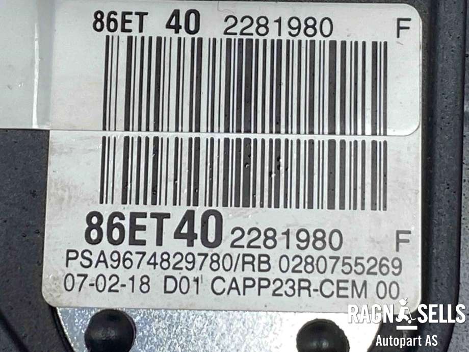 Pedal gass til Peugeot Traveller 2017-->>  (98 380 281 80|)