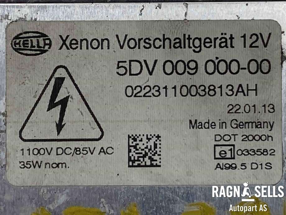 Styreenhet xenon/ballast til Ford Galaxy 2010-2015 (Type III, Fase 2)  (6M21-12K072-AA||1376950)