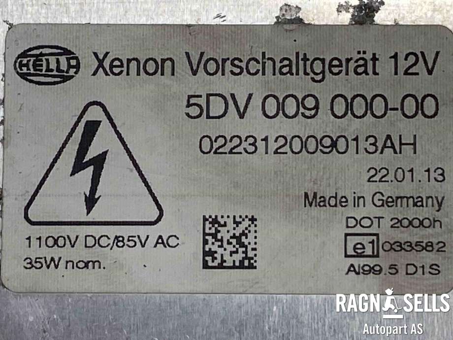 Styreenhet xenon/ballast til Ford Galaxy 2010-2015 (Type III, Fase 2)  (6M21-12K072-AA||1376950)