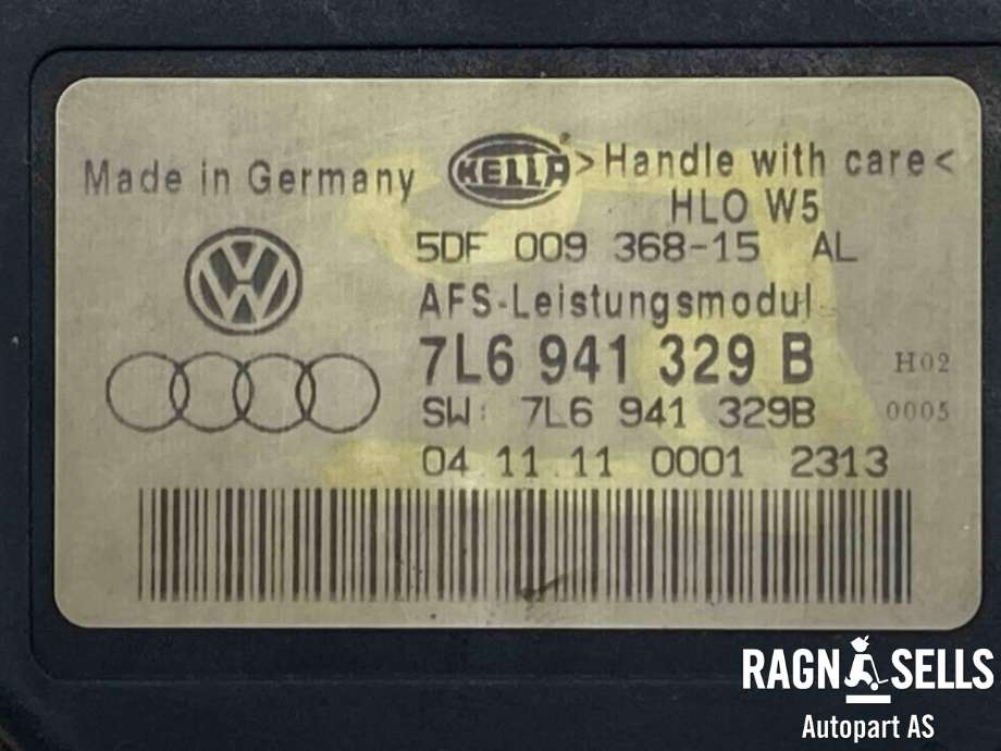 Styreenhet xenon/ballast til Škoda Octavia 2009-2013 (Type II, Fase 2)  (HELLA|7L6941329B|5DF009368|)