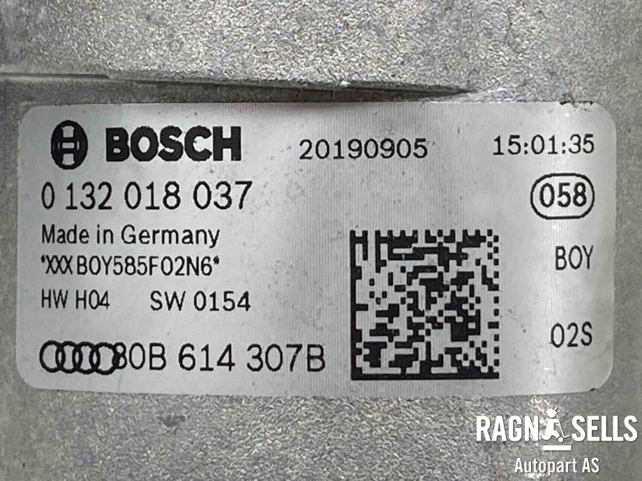 Bremsekraft-regulator bak til Audi Q5 2017-->> (Type II)  (BOSCH|0132018037|80B614307B|)