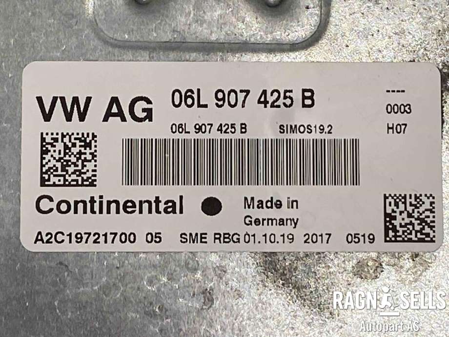 Styreenhet motor til Audi Q5 2017-->> (Type II)  (CONTINENTAL|06L907425B|)