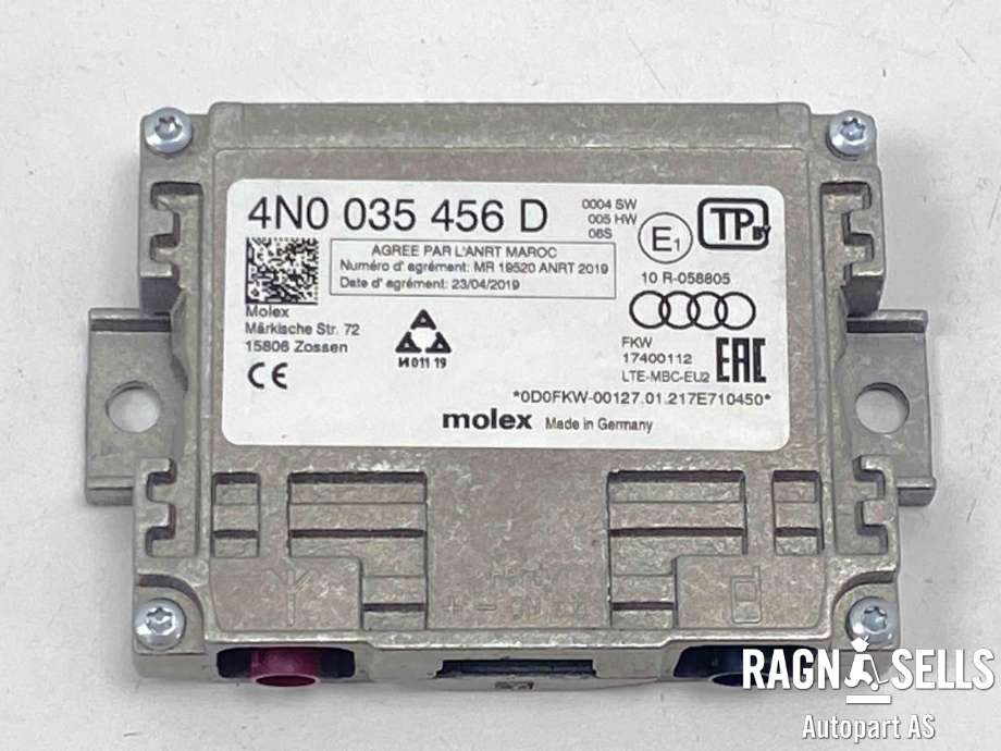 Antenne forsterker til Audi e-tron, 2018-->>  (4N0 035 456 D)