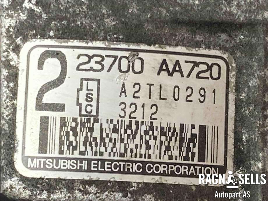 Dynamo til Subaru Impreza 2013-2017 (Type IV)  (23700AA720|A2TL0291|)