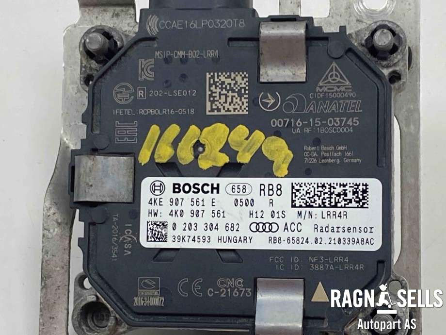 Sensor radar til Audi e-tron 2018-->>  (BOSCH|4KE 907 561 E|4K0907561|1270591243| 4KE907574)