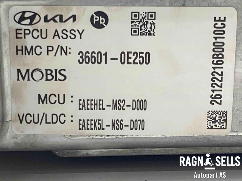 Inverter elbil til Hyundai Ioniq Electric 2016-2019 (Fase 1)  (36601-0E250|)